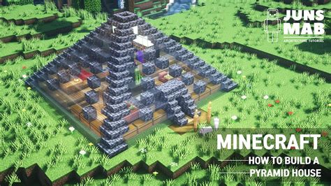 Minecraft Pyramid House Tutorial How To Build A Modern House