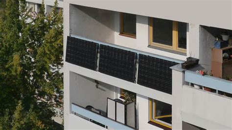 Mini Solaranlagen F R Den Balkon Wie Funktionieren Sie Und F R Wen