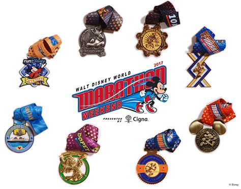 Sneak A Peek At The Walt Disney World Marathon Weekend Medals Mickey News