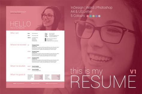 30 Sexy Resume Templates Guaranteed To Get You Hired Inspirationfeed