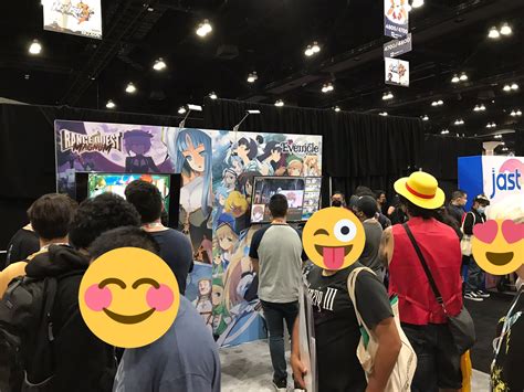 Mangagamer On Twitter People Are Enjoying Our Demo Booth At