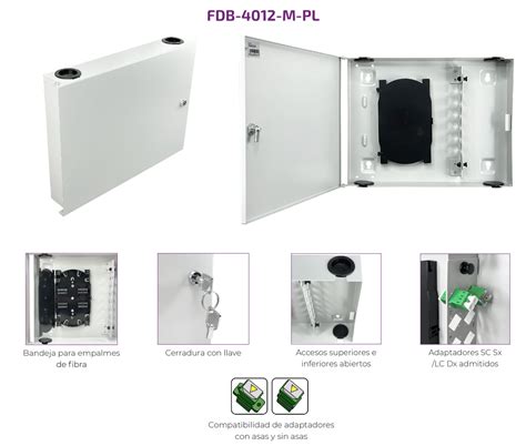 Caja De Distribuci N De Fibra Ptica De Interior Keynet Systems