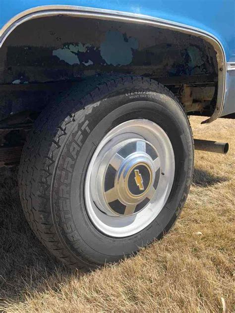 1978 Chevrolet C20k20 Pickup Blue Rwd Automatic Scottsdale Camper