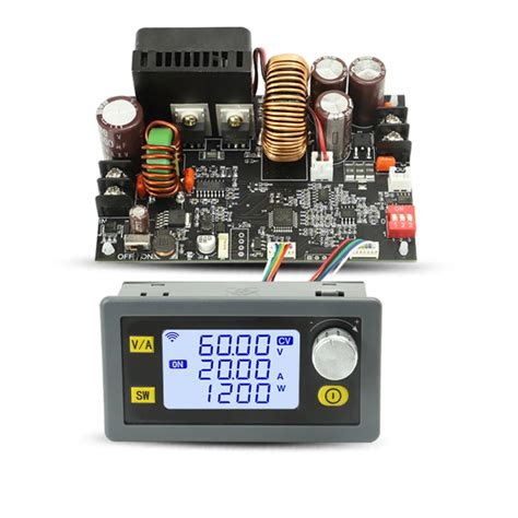 Xy6020l 60v 20a 1200w Buck Wandler Cc Cv Abw Rts Modul Lcd Einstellbare