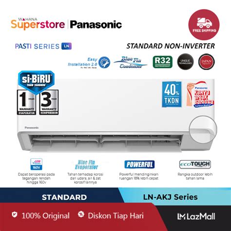 Panasonic AC Wall Mounted Split Standard Si BiRU 1 PK CS CU LN9AKJ