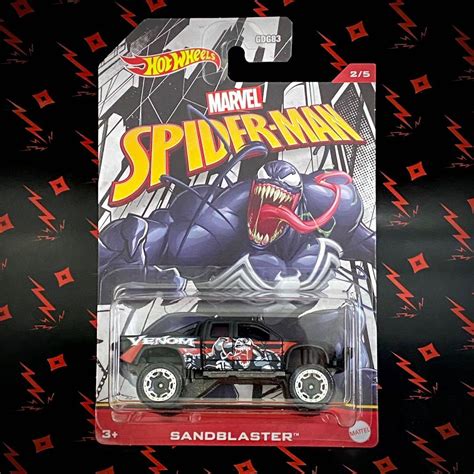 Hot Wheels Spider Man Marvel Set Hotwheels Spiderman Venom Ghost Spider Green Goblin Hobbies