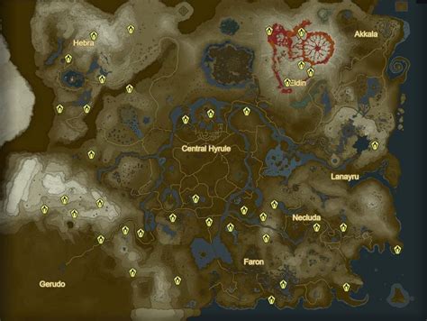 Interactive zelda breath of the wild map - bporise