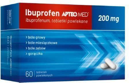 Leki przeciwbólowe Synoptis Pharma Ibuprofen Apteo Med 50 Mg G Żel 100g