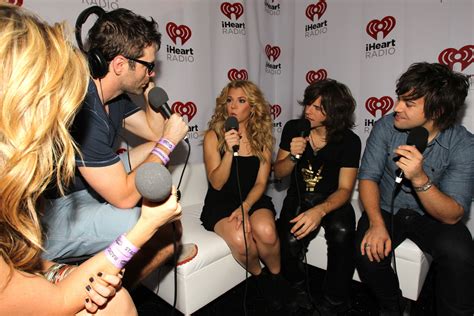 Amy Brown And Bobby Bones Photos Photos Iheartradio Music Festival Village Backstage Zimbio