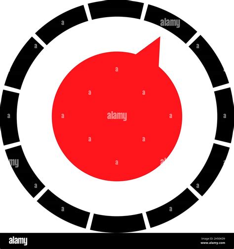 Indicador Medidor Icono De Cuadrante Con Diferentes N Meros De