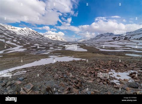 Leh Ladakh Snow Landscape Stock Photo - Alamy