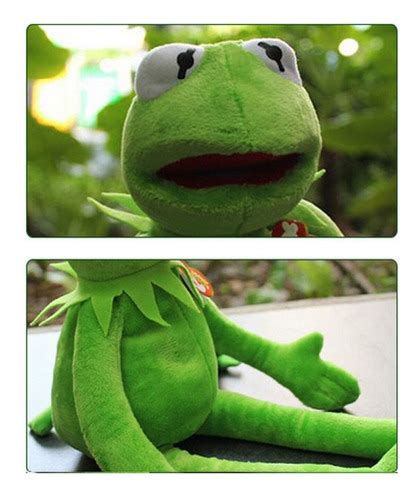 Pelúcia Linda Kermit Os Muppets Caco O Sapo 42 Cm Frete grátis