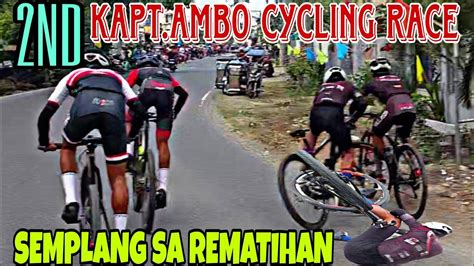 Semplangan Sa Rematihan Nd Kapt Ambo Cycling Race Youtube