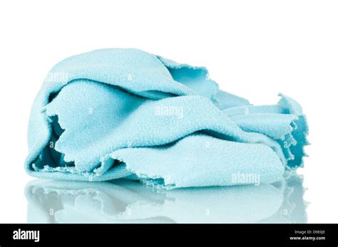 Crumpled Microfiber Cloth Stock Photo Alamy