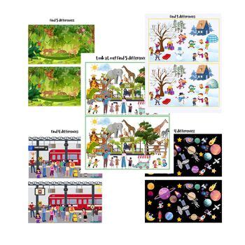 Spot the Difference: Sharpen Your Mind with Visual Puzzles - Hunter Games Magazine