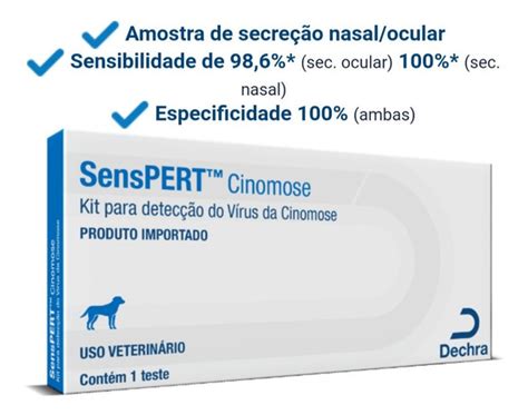 Kit Teste Rapido De Cinomose MercadoLivre