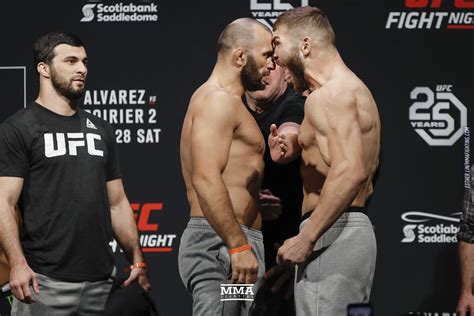 Ufc On Fox Ceremonial Weigh In Photos Mma Fighting