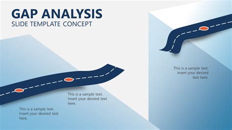 Gap Analysis Slide Template Concept For Powerpoint Slidemodel