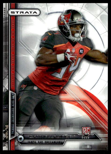 Topps Strata Charles Sims Tampa Bay Buccaneers Rc Football