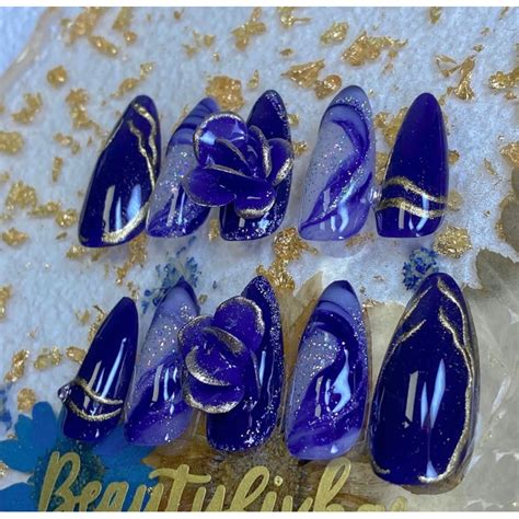 Jual Press On Nails Fake Nails Set Kuku Palsu Nail Art Shopee