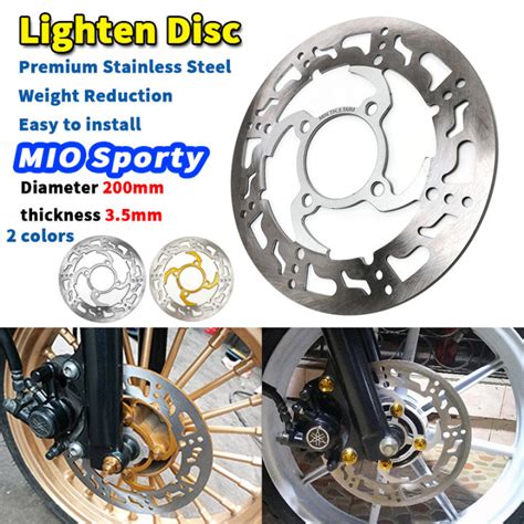 PMShop Mio Lighten Disc 4Holes 200mm Front Discplate For Mio Sporty Mio