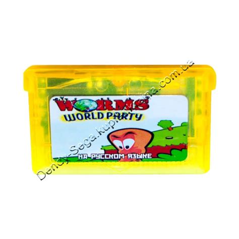Картридж Game Boy (GBA) Worms низкая цена, купить недорого в Харькове ...