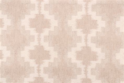 Hamilton Turin Woven Chenille Upholstery Fabric In Ivory