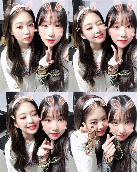 BlΛƆkpiИk 블랙핑크 🇰🇷🇹🇭 Di Instagram Jennie With Her Friend 💕 น่ารัก