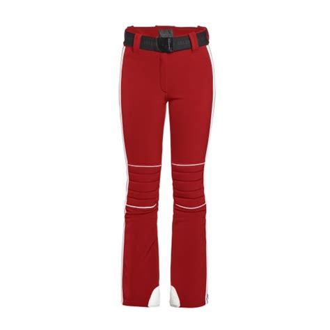 Goldbergh Poppy Womens Ski Pant In Poppy Red Https White Stone