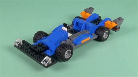 Lego Race Car 009 Building Instructions Lego Bricks How To Build Diy Youtube