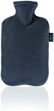 Fashy Hot Water Bottle With Fleece Cover Red L Amazon Co Uk Health Personal Care