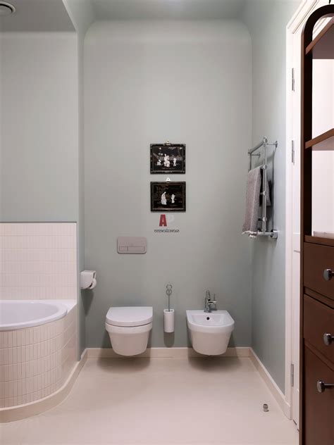 Фото интерьера санузла квартиры в стиле фьюжн