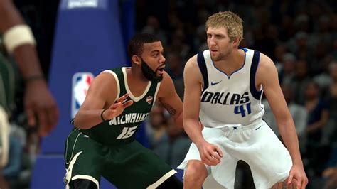 Overtime Game Dallas Mavericks Vs Milwaukee Bucks Nba K Gameplay