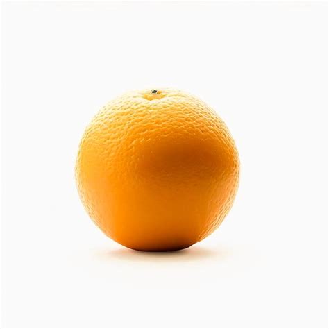 Premium AI Image | Orange fruit on white background