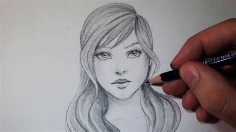 Comment Dessiner Un Visage Avec Un Crayon Gris Tutoriel Idee Per