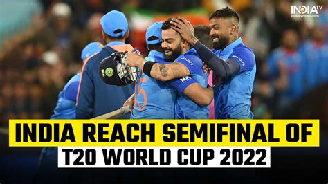 T20 World Cup 2022 India Reach Semifinal Of T20wc After Netherlands