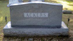 Hiram Elmer Ackers M Morial Find A Grave