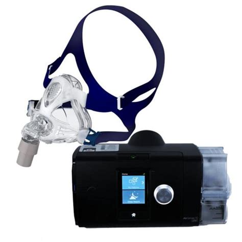 Kit CPAP Básico Airsense S10 Umidificador Resmed Máscara