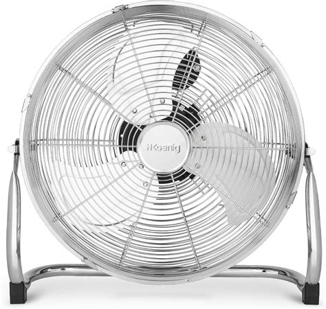 H Koenig Ventilateur De Sol Joe Cm W Vitesses Inclinaison