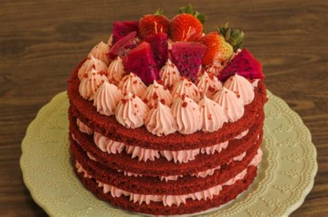 Naked Cake Red Velvet Bakels Brazil