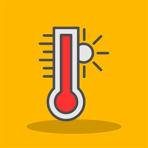 Hot Temperature Vector Icon Design 25105425 Vector Art At Vecteezy