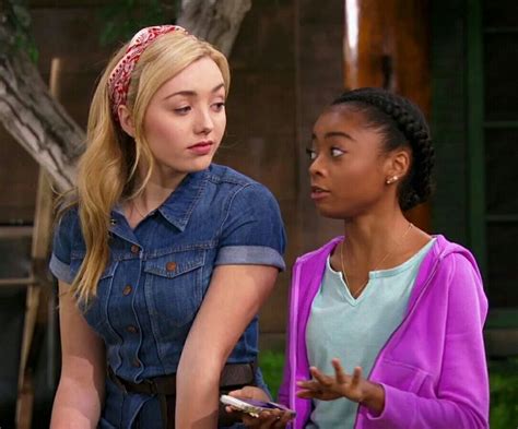 Peyton List And Skai Jackson Skai Jackson Peyton List Disney Actresses