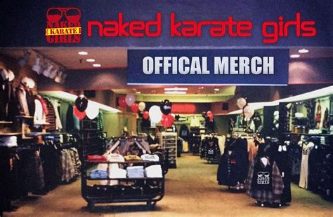 Merch Naked Karate Girls