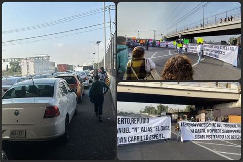 Manifestaci N Bloquean La M Xico Pachuca Familiares De Una V Ctima De