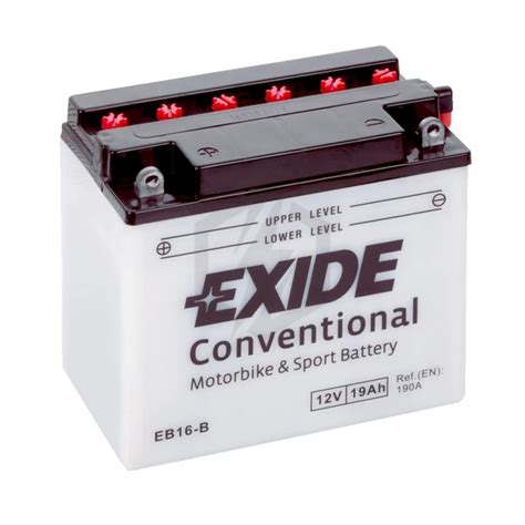 Batterie Moto Exide Eb B Yb B V Ah A