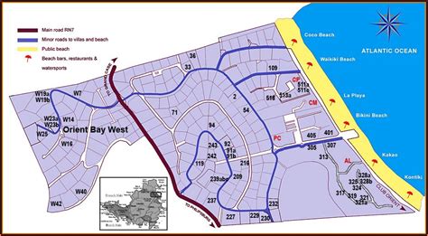 Map Of St Martin Hotels Map Resume Examples A19XmreY4k