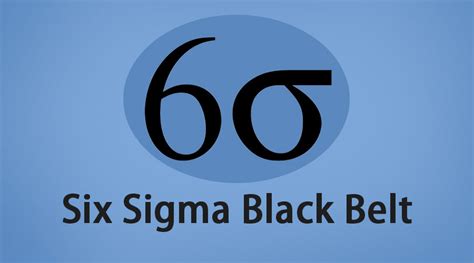 Six Sigma Black Belt Overview And Benefits Of Six Sigma Belt