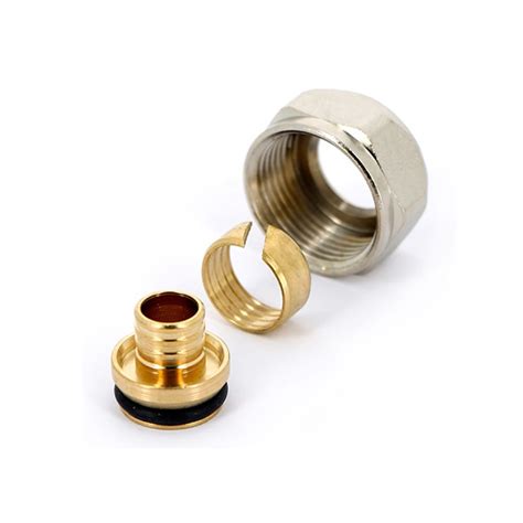 Соединитель Uni-Fitt обжим-В 16(2.2)х1/2", конусный, для полиэтиленовых ...
