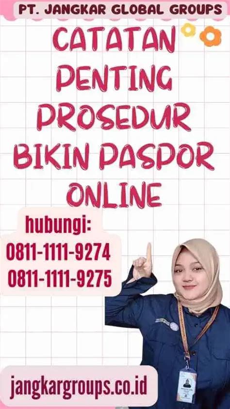 Prosedur Bikin Paspor Online Panduan Lengkap Jangkar Global Groups