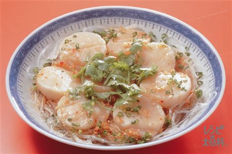 帆立貝の薬味蒸しのレシピ・作り方｜レシピ大百科（レシピ・料理）｜【味の素パーク】 帆立貝柱やしらたきを使った料理